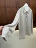 BORBOTIE Ropa de punto para mujer 2026 Otoño/Invierno Nuevo Estilo LP Old Money Suéter de manga larga con cuello de moda