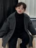 Suéter Suave de Cuello Medio Alto para Otoño e Invierno para Niño Nuevo Suéter de Capa Base Casual Cálido de Estilo Occidental para Niño Suéter de Moda