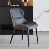 Cadeira de Jantar Luxo Leve Designer Minimalista Italiano Banqueta Cadeira de Maquiagem Cadeira com Encosto Cadeira Moderna Minimalista para Casa Restaurante