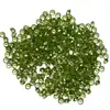 Piedras Semipreciosas Naturales 1.0 1.25 1.5 3mm Redondo Peridoto Piedra Cruda Peridoto Natural Piedra Suelta Piedra para Accesorios