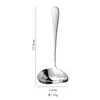 Cuchara de Acero Inoxidable 304 Espesada Cuchara para Comer Casera Cuchara de Pico de Pato Sopa Cuchara de Postre Creativa de Aspecto Elegante Cuchara Popular