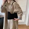 Bolso Nuevo de Felpa de Invierno para Mujer, Bolso de Hombro Peludo de Moda Estilo Coreano, Bolso Cruzado de Gran Capacidad para el Trabajo