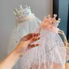 Accesorios para el Cabello Dulces y Lindos para Niños Fiesta de Cumpleaños Pastel Cereza Diadema Sombrero Salida Fiesta Foto Pasador Al por Mayor