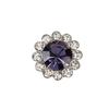 Venta al por mayor de fábrica taladro flor de ciruelo disco redondo girasol disco de taladro flor de taladro de doble capa diamante accesorios DIY