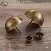Acessórios para Portas Antigas Chinesas Pregos Redondos Cogumelo Pregos de Tambor Pregos de Porta Antigos Decoração de Pregos Vintage Pregos Bolha Chapéu de Pregos