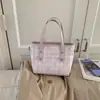 Bolso Cubo Estampado para Mujer, Nuevo Estilo de Moda Primavera/Verano 2026, Bolso de Hombro/Cruzado Sencillo y Elegante, Bolso de Mano