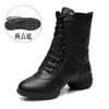 Zapatos de mujer para danza moderna, zapatos de suela blanda para baile cuadrado de todas las estaciones, zapatos de baile de marinero, botas de baile largas, zapatos de baile, zapatos de baile latino