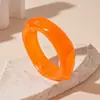 Pulseras Populares Transfronterizas Europeas y Americanas, Pulseras Anchas de Ola Irregular Manchadas de Acrílico, Pulseras de Nicho de Alta Gama para Mujer