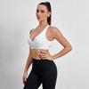 Tops de Yoga Transfronteiriços Sutiã Esportivo Respirável de Alta Intensidade Push-Up à Prova de Impacto Feminino Colete Esportivo Feminino para Corrida Yoga