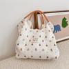 44181 Bolso de Mano con Conejo Estampado de Dibujos Animados Bolso de Mano para Mujer Bolso de Hombro Único Bolso de Lona Bolso de Trabajo Bolso de Compras Bolso de Compras