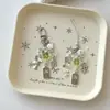 Pingente de Celular Trevo da Sorte Estrelado, Pingente de Bolsa com Contas, Acessório para Câmera, Feito à Mão, Doce, Sortudo, Cordão Versátil para Pendurar