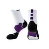 Calcetines de baloncesto para adulto de Amazon transfronterizos, calcetines gruesos transpirables antideslizantes, calcetines deportivos de tubo, calcetines para correr, fabricantes al por mayor