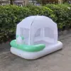 Nueva Tienda de Campaña Inflable para Niños al Aire Libre Cama para Bebé Interior Colchón Flocado Tienda de Campaña Inflable Plegable para Bebé