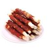 Tiras de Cuero de Res Horneadas a Mano Personalizadas OEM con Carne de Pollo y Pato, Premios de Entrenamiento Adecuados para Todas las Edades, Snacks para Perros Pequeños