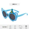 Novo chapéu infantil fofo óculos de sol decorativos óculos de sol de alto design masculinos óculos de sol femininos fabricantes atacado óculos de sol de urso