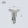 Desagüe de Piso Desodorante para el Hogar Casual Cubierta Desodorante para Baño Redonda Anti-Insectos y Anti-Olores para Alcantarilla Cubierta Desodorante Bloqueadora
