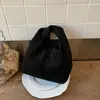 Moda Primavera 2026 Bolsa Simples Nova para Mulheres Estilo Coreano Design de Nicho Tendência Bolsa Tote Plissada Grande Capacidade