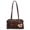 Bolsa de Mão Retro para o Dia a Dia Feminina 2026 Inverno Novo Estilo Moda Tendência Estilo Ins Bolsa de Ombro Versátil
