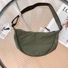 Shopping Mall Mesma bolsa leve masculina e feminina All-match bolsa de ombro crossbody bolsa de bolinho bolsa de viagem leve 470040