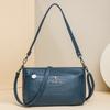 Nuevo Bolso Bandolera Transfronterizo Bolso de Moda para Mujer de Mediana Edad Temperamento Combinable Cuero Suave Gran Capacidad Multicapa Bolso de Hombro Venta al Mayoreo