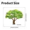 Shangyi SP-KG059 árbol de dibujos animados sala de estar dormitorio pegatinas de pared removibles decoración de interruptor fabricantes venta al por mayor pegatinas de interruptor