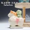 Museo de Turismo de Luoyang Pony Cultural y Creativo Cerámica Sancai de Tang Pony Decorativo Lindo Sellado Inmediatamente Hou Adornos