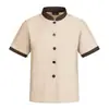 Roupa de Trabalho para Limpeza de Hotelaria Roupa de Manga Curta para Homens e Mulheres Verão Quarto de Hóspedes Hotel Hospital Limpador Terno de Tia