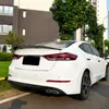 Aplicável a Hyundai Elantra MK6 2015-2020 Spoiler Traseiro Estilo R Defletor Asa Modificação