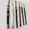 Arma Blanca Antigua 22cm Espada de Guerra Kangxi con Funda Modelo Miniatura de Arma de Metal Adorno de Escritorio Colección