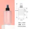 Xumin Spot Botella Spray Blanca Hombro Plano Fondo Redondo 200ml Botella Spray para Loción Mate Empaque Transparente para Productos de Cuidado de la Piel