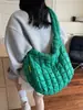 Bolsa Nuvem Plissada da Moda 2026 Nova Bolsa Casual de Penas Bolha Bolsa de Ombro Cruzada Bolsa de Axila tipo Bolinho