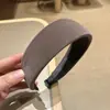 Diadema de Terciopelo Colorida Nueva para Otoño e Invierno Coreano Moda de Gama Alta Versión Ancha de 4 cm Diadema Accesorios para el Cabello para Mujeres