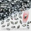 4*8mm Fondo Plano Joyería de Diamantes para Uñas Estilo Sirena Rosa Transparente Joyería Versátil para Uñas Joyería para Uñas Diamante Venta al Por Mayor