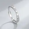 Anillos de Pareja de Diamantes Cruzados Mar Estelar, Unisex, Anillos de Moda con Combinación de Colores de Vidrio, Regalo de Cumpleaños
