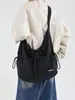 Bolsa de Nylon de Gran Capacidad para Mujer 2026 Nuevo Bolso Casual Plegado para Estudiante Universitaria, Viaje Diario, Bolso Cruzado para Pareja
