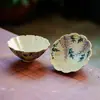 Juego de Tazas de Té de Cerámica Morado Wisteria Dream de Fábrica Caja de Regalo Regalo de Año Nuevo Cumpleaños Souvenir de Reunión Anual Regalo para Regalar