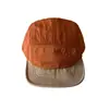 Gorra de Cinco Paneles Estilo Americano con Bloques de Color, Secado Rápido, Ala Suave, para Hombres y Mujeres, Sombrero de Sol para Exteriores de Verano, Gorra de Béisbol para Viajes, Senderismo, Montañismo