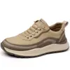 Zapatos de Hombre Transfronterizos Primavera y Otoño Nueva Moda Casual Zapatilla Moda Versátil Antideslizante Resistente al Desgaste Zapatos de Hombre Torre