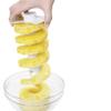 Pelador de Piña de Plástico, Descorazonador de Piña, Cuchillo Pelador, Herramienta de Plástico para Pelar Piña