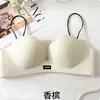 Sujetador Push-Up para Busto Pequeño con Pétalos, Anticaída, Sin Aros, Tirantes Finos, Espalda Bonita, Soporte Lateral, Lencería para Mujer