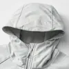 Chaqueta casual impermeable con capucha para hombre, corte 3D funcional estilo montaña para exteriores, para otoño e invierno, fabricada por una fábrica de comercio exterior