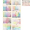 Paquete de Recarga de Cuentas Tie-Dye 264 Colores Completos Set 1000 Piezas 2.6mm Material para Manualidades DIY Paquete Rompecabezas de Cuentas Fusion