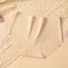 Calcinhas de Seda de Gelo Femininas Finas Cintura Média Sem Costura Levanta Bumbum 3D Controle de Barriga Forro de Algodão Antibacteriano Shorts Triângulo Nude para Meninas