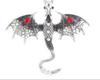Broche de Dragón de Esmalte Colorido Retro Popular Transfronterizo Europeo y Americano para Mujeres y Hombres, Pin Accesorio para Traje, Collar