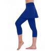 Ropa Europea y Americana de Tallas Grandes para Mujer de Amazon Transfronteriza, Conjunto de Dos Piezas de Falda y Pantalón para Chicas Gorditas, Pantalones de Yoga Adelgazantes de Alta Elasticidad para Mujer S7010