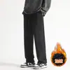 Nuevos pantalones deportivos de pana para hombre, en stock para otoño, resistentes, de pierna recta, pantalones casuales versátiles para adolescentes