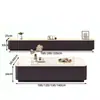 Nuevo Modelo de Mesa de Centro Pequeña para Sala de Estar para Uso Doméstico, Combinación Moderna de Gabinete de TV de Lujo Ligero, Mesa de Café Minimalista de Pizarra de Lujo Ligero