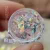 Venta al por mayor de lentejuelas para uñas, coloridas, fantasía, sirena, japonesas, polígonos, purpurina, decoraciones para uñas mixtas, parche