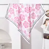 Elegante e de Alta Qualidade Roupa Externa Lenço de Seda Feminino 90cm Lenço Quadrado Grande Xale Versátil Lenço Novo para Primavera e Outono para Combinar com Camisas