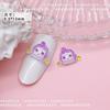 Manicura celebridad de internet joyería de dibujos animados resina pintada a mano Diamante lindo coolomi Pacha dog accesorios
